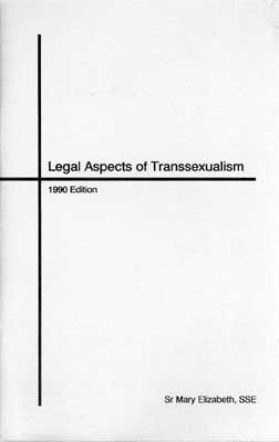Legal Aspects of Transsexualism